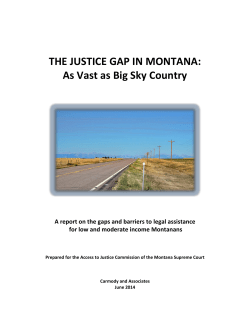 2014 Justice Gap Study