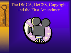 Digital Millennium Copyright Act