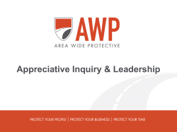 Leadership Requirements - Leaders Worth Following