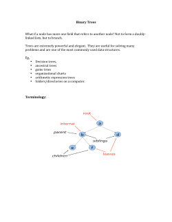 Binary Trees What if a node has more one field that refers to another n