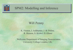 Modelling and Inference