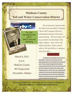 February 2012 - Madison County Soil and Water Conservation