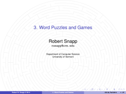 3. Word Puzzles and Games
