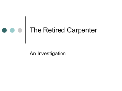 Standard Grade Mathematics Investigations