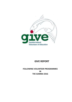 GIVE Report 2016