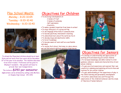 Play School Meets - Westport Library