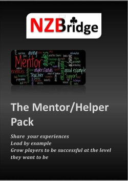 The Mentor/Helper Pack