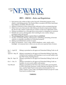 2015 - HIKNG &ndash; Rules and Regulations