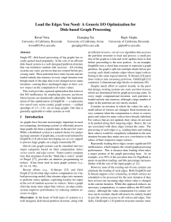 Load the Edges You Need - University of California, Irvine