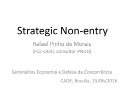 Strategic Non-entry