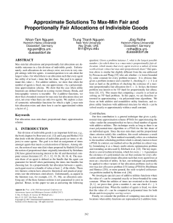 Approximate Solutions To Max-Min Fair and