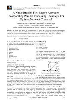 A Na&iuml;ve Breadth First Search Approach Incorporating
