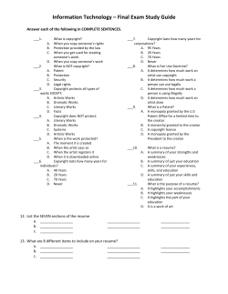 Info Tech Study Guide
