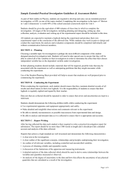 SACs and Pracs from the $2 shop: EPI Assessment