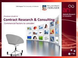 Lorem ipsum dolor sit - The University of Adelaide