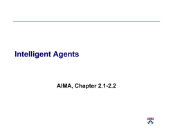 Intelligent Agents