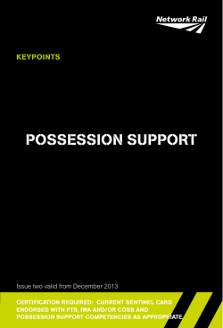 possession support - Fastline Training