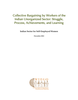 Collective Bargaining by Workers of the Indian