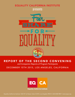 presents - Equality California