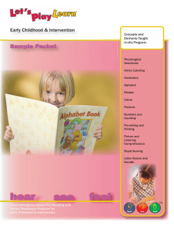 LPL-45604 Sample Lesson Plan Packet.indd