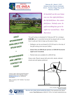 hole sponsorship available for $75.00 each ͊