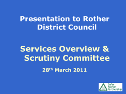 Presentation - Rother District Council