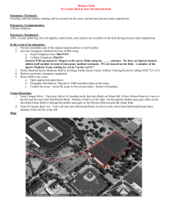 Maloney Field - Stanford Sports Medicine