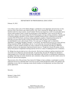 Urban letter - Barbara Rogers Bridges