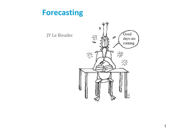 Forecasting Formulae for ARIMA