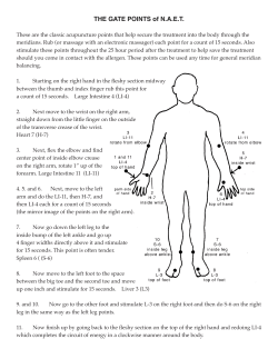 THE GATE POINTS of N.A.E.T.