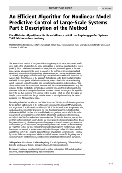 An Efficient Algorithm for Nonlinear Model
