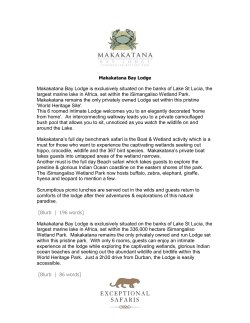 Bumi Hills Safari Lodge offers a variety of game and