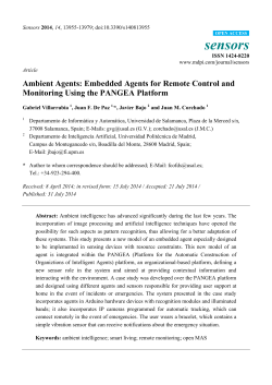 Ambient Agents: Embedded Agents for Remote Control and