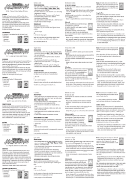 der gr&uuml;nen Reihe ausliegen. for 2 to 4 players aged