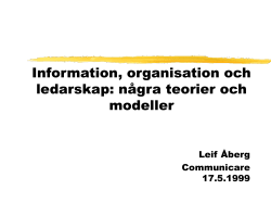 &Aring;berg`s Kite: Communications Strategy Planning