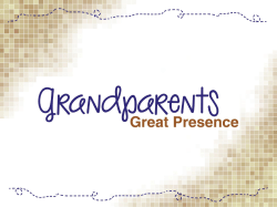 Grandparent - Faith in Our Future