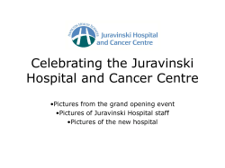 Celebrating the Juravinski Hospital and Cancer Centre