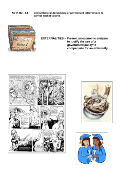 3.4 - externalities portfolio activity