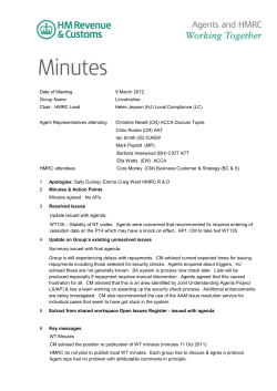 Lincoln WT meeting minutes March 2012