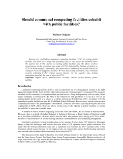 searching for the role of icts in development: a case study of a rural
