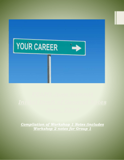 June Summit - General Notes