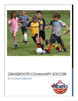 Grassroots Community soccer