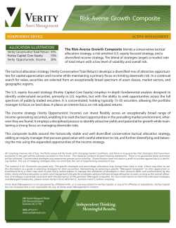 Risk Averse Growth Composite