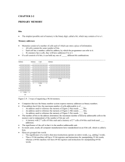 2-2PrimaryMemory