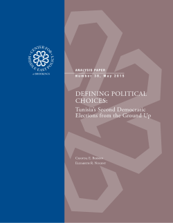 Defining political choices