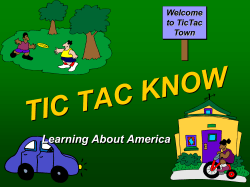 TIC TAC KNOW - ColumbiaGrade2