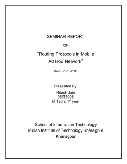 introduction - School of Information Technology, IIT kharagpur