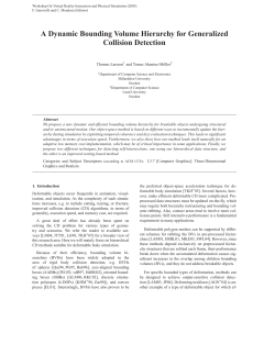 A Dynamic Bounding Volume Hierarchy for Generalized Collision