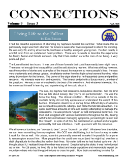 Fall 2008 - Three Trails EFAP