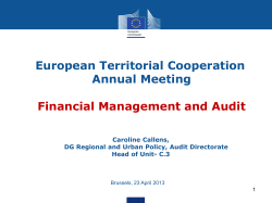 Financial Management and Audit